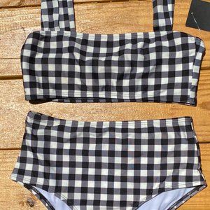 Fashion Nova So Sprung Black And White Checkered